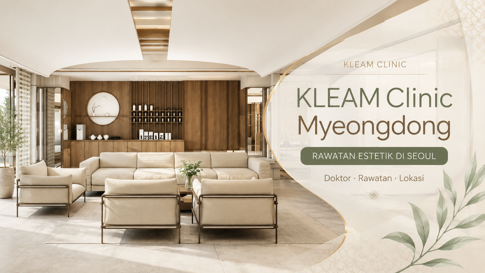 KLEAM Clinic Myeongdong — rawatan estetik di Seoul