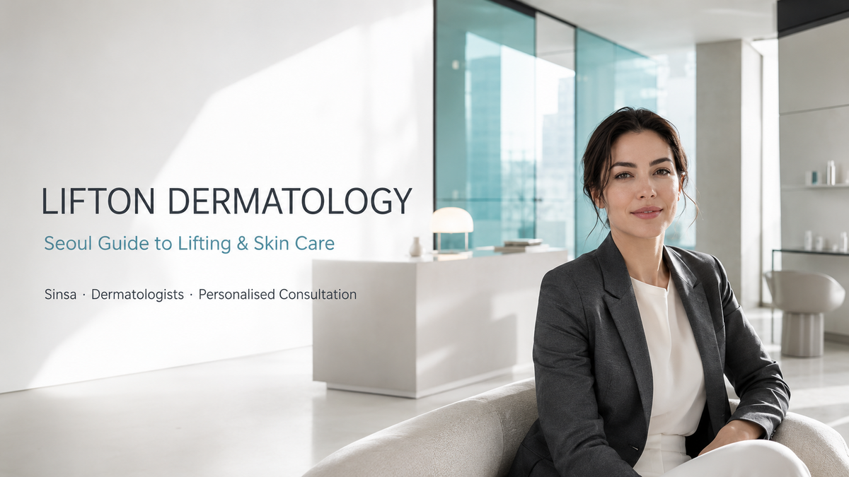 LIFTON Dermatology Sinsa guide to lifting and skin care