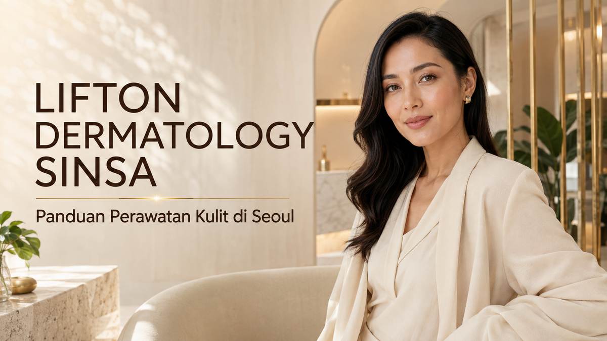 Panduan perawatan kulit dan lifting di LIFTON Dermatology Sinsa