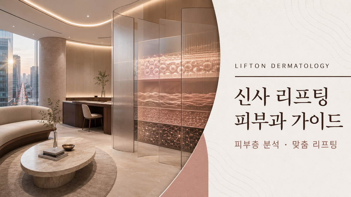 리프톤피부과 신사 리프팅 방문 가이드